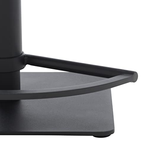 Safavieh Home Collection Rylen Cognac Brown/Black Gas Lift Adjustable Height Bar Stool