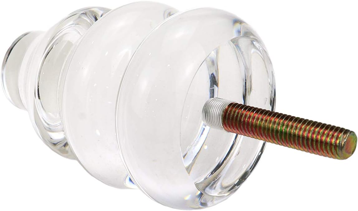 LC LICTOP 100mm Height Acrylic Furniture Legs Gourd Shape Sofa Acrylic Legs DIY Replacement Sofa Feet Set of 4 (A027)