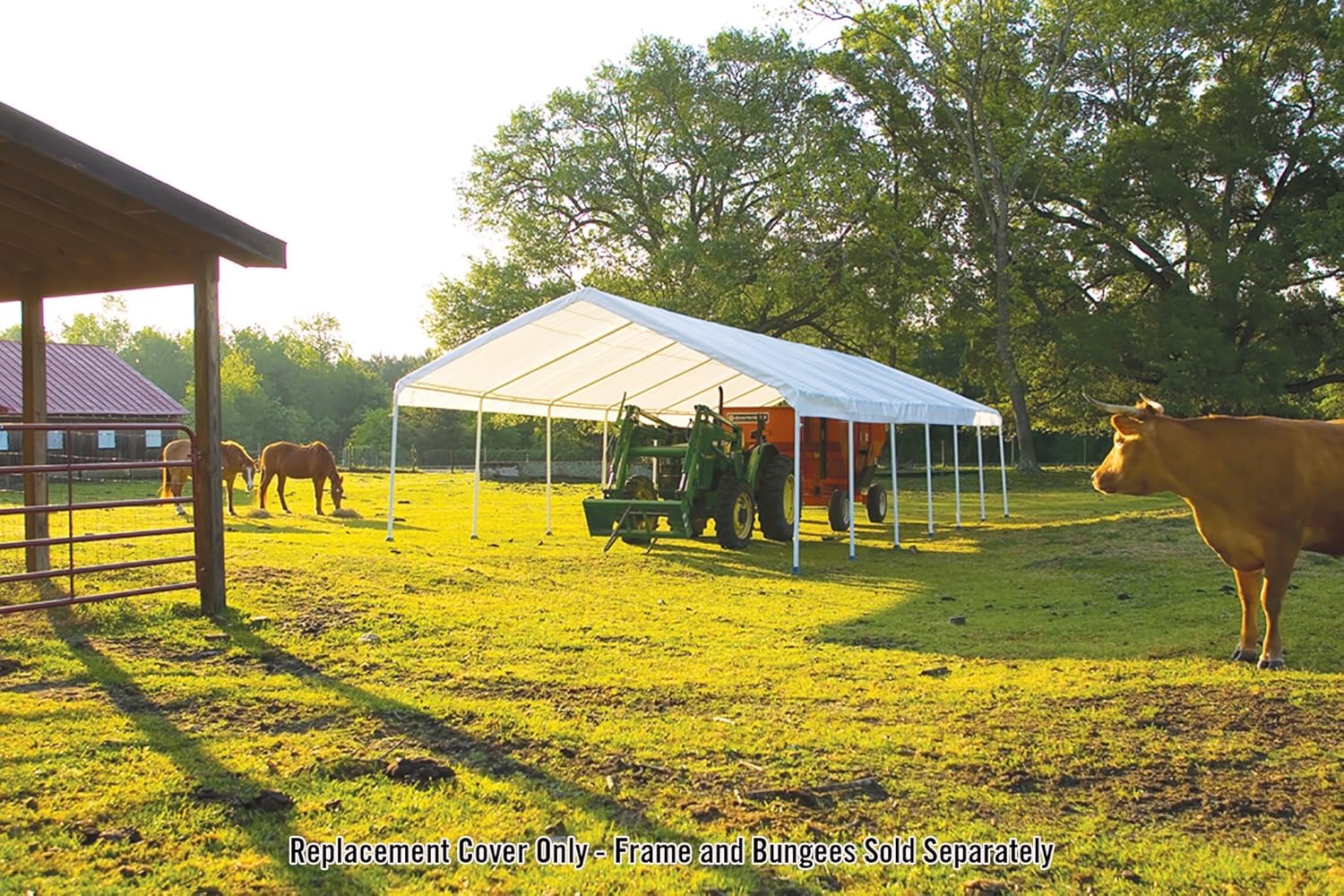 ShelterLogic 18 x 40' Canopy Replacement Cover