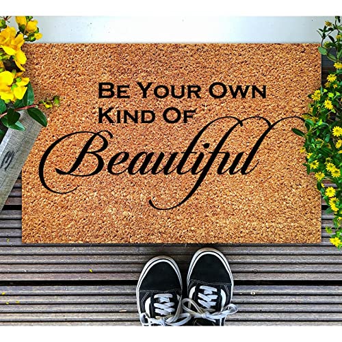 As for Me and My House We Will Serve The Lord Coir Doormat Doormats Farmhouse Family Phrase Durable Coir Non Slip Mat for Home Entrance Floor Door Porch 16x24in