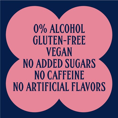 Ghia Non-Alcoholic Berry Apéritif - 500ml (1-Pack) | Botanical Mediterranean-Inspired Spirit Cocktail Mixer with Notes of Strawberry, Black Currant & Rosemary | Vegan, No Added Sugar