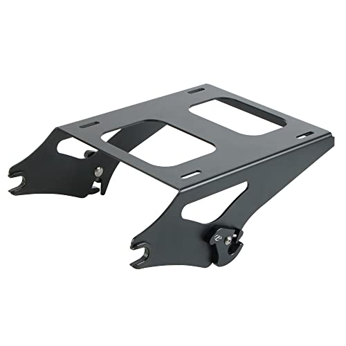 Tour Pack 2-UP Motorcycles Luggage Rack Mount Fits for Harley Davidson Touring Pack Street Glide/Electra Glide/Road Glide/Road King 2014-2022 Black
