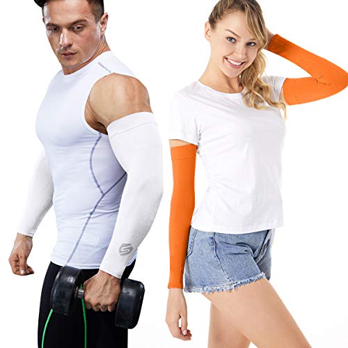 UV Protection Arm Sleeves Men Women Cycling Driving Golfing Running