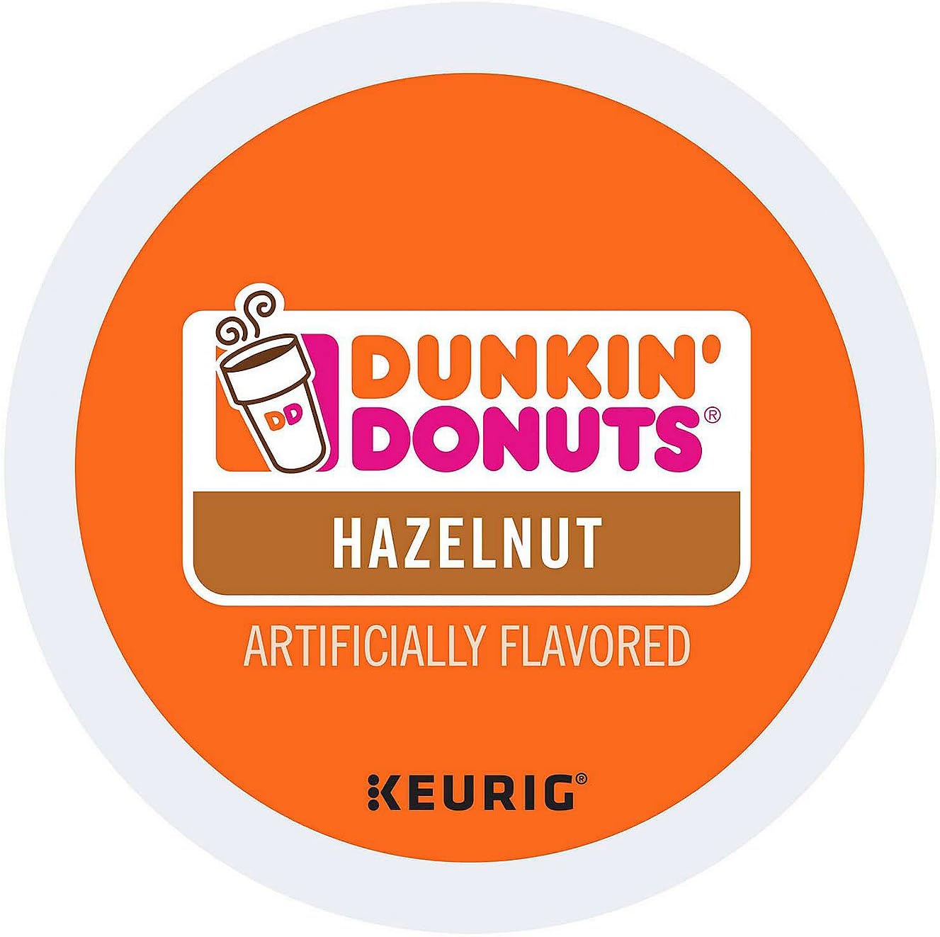 Dunkin' Hazelnut Coffee 16 Count K-Cup Pods (Packaging May Vary)