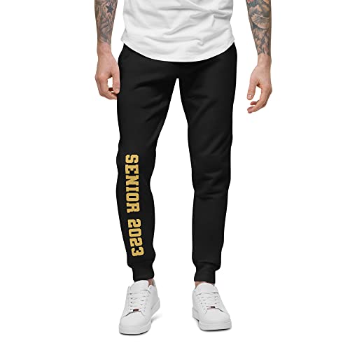 Senior 2023 Unisex Fleece Sweatpants, Seniors Class of 2023 Sweatpants Graduation Gifts for Men Women