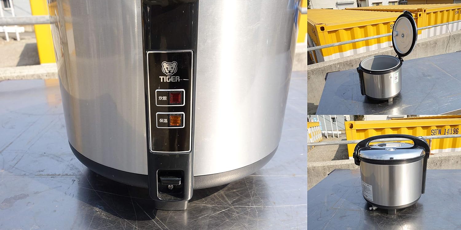Tiger rice cooker one bushel - 5 people stainless cooked rice cooker JCC-270P-XS Tiger