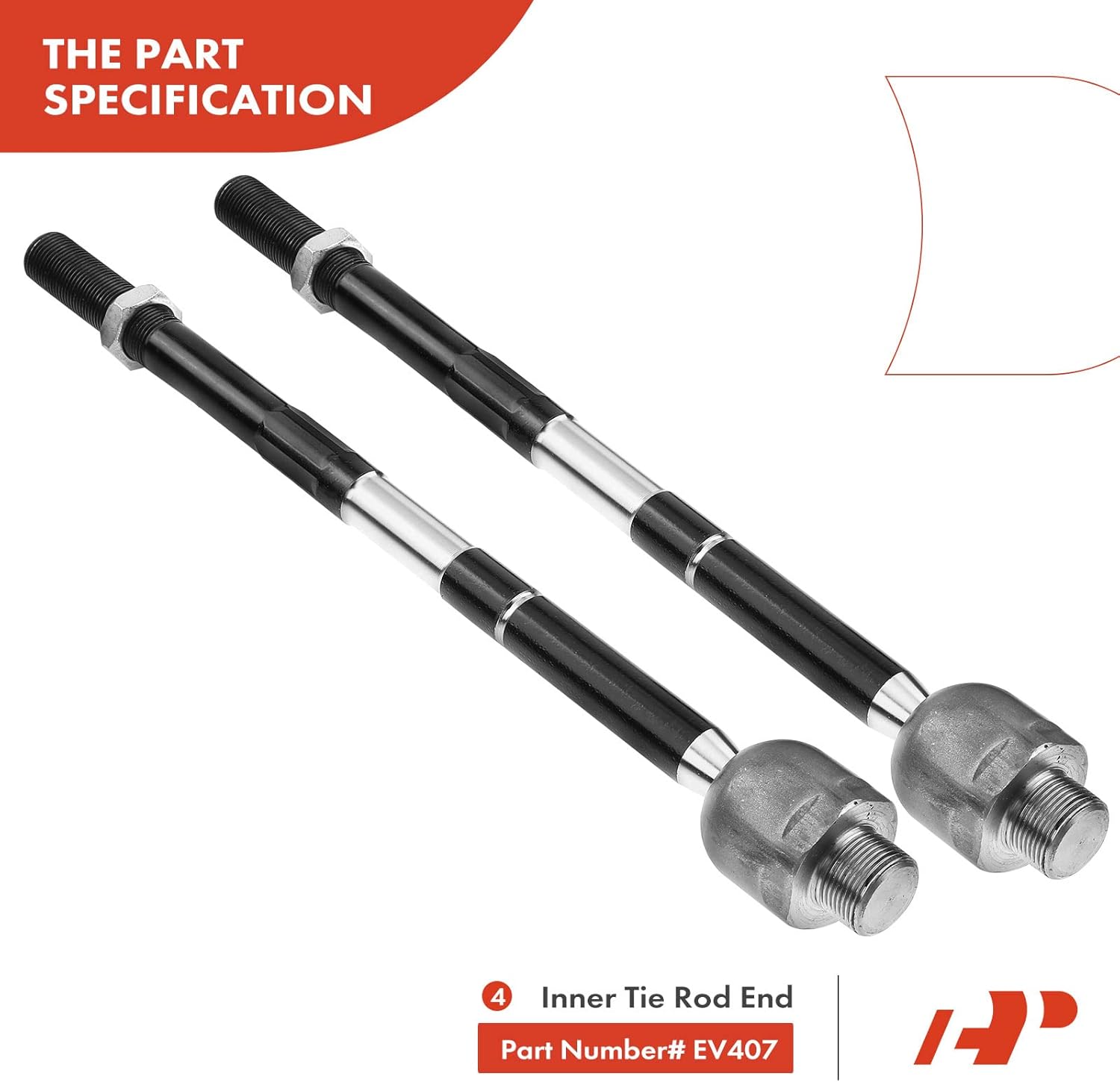 A-Premium 12Pcs Front Suspension Kit, Upper Control Arm Lower Ball Joint Inner Outer Tie Rod End Sway Bar Links Rack and Pinion Bellow, Compatible with Dodge Ram 1500 2002 2003 2004 2005, 4WD Only