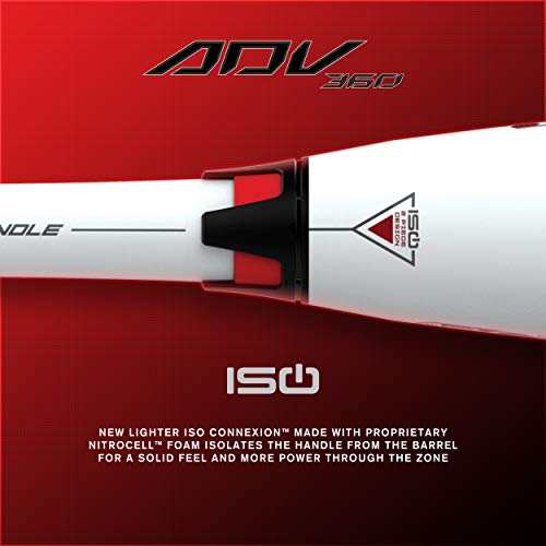 Easton ADV 360 -10 I -8 USSSA Youth Baseball Bat, 2 3/4 in. Barrel