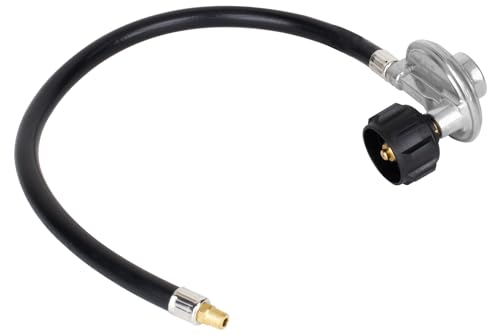 Propane Hose for Weber Adapter Hose 6501, for Weber Q Grill Parts Weber Q SER, Gas Go-Anywhere Grills, Weber Traveler Portable Gas Grill, Summit Charcoal, Kamado S6 & Select Performer Models,6FT,Black