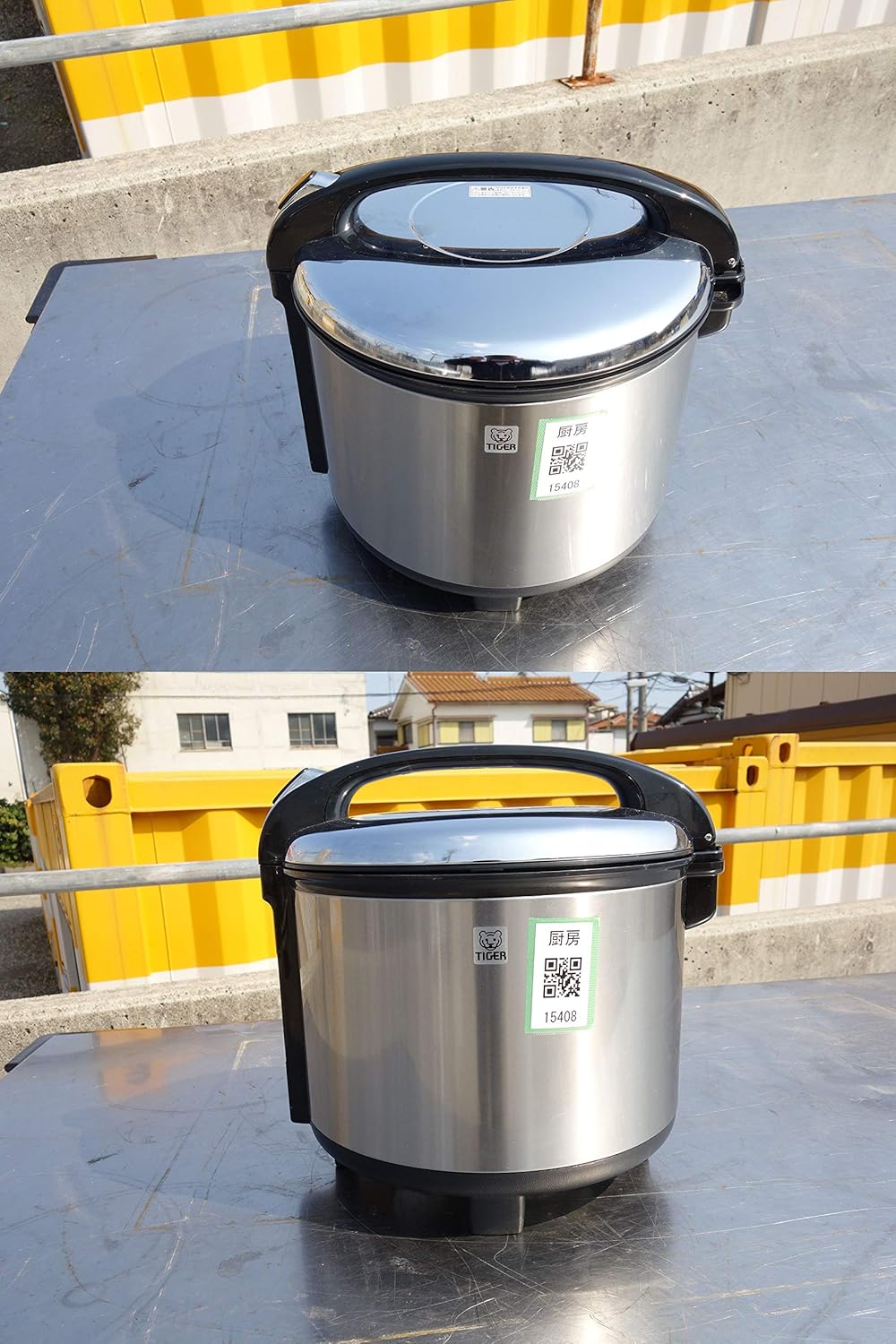 Tiger rice cooker one bushel - 5 people stainless cooked rice cooker JCC-270P-XS Tiger