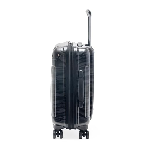 Kenneth Cole REACTION Retrogade 28” Check Size Luggage Expandable 8-Wheel Spinner Lightweight Hardside Cabin Bag Suitcase, Black Camo, 28-inch Checked