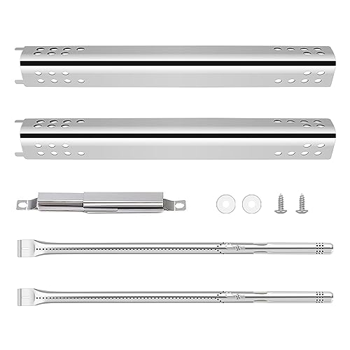 Grill Burners Replacement Parts for Charbroil Performance 2 Burner, Stainless Steel Grill Parts for 463625217 463673519 463625219 463673517 463673017 463275517 463244819, G470-5200-W1, G470-0004-W1