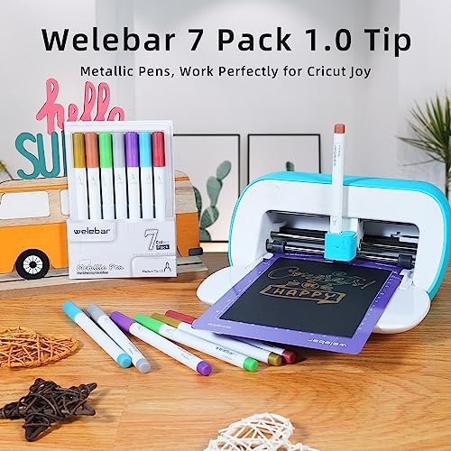 12 Pack Glitter Gel Pens for Cricut Joy/Xtra, 0.8 Tip Glitter Medium Point Pen for Writing Drawing, Compatible with Cricut Joy Machine