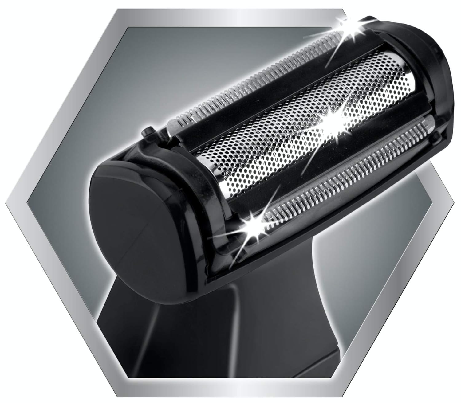 MANGROOMER 2.0 Professional Body Groomer, Ball Groomer & Body Trimmer With Propivot Flexing Head, 3 trimmer Combs, Wet/ Dry & A Free Bonus Foil!