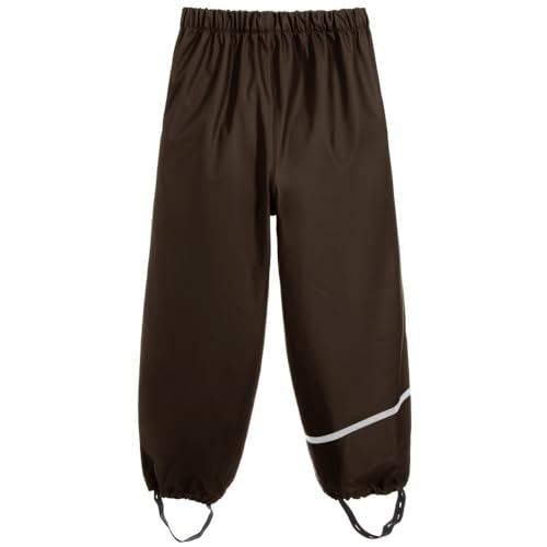 Kids Wind, Mud, Snow, and Waterproof Rain Pants Dungarees Children Outerwear All Weather Fleece Lined and Unlined