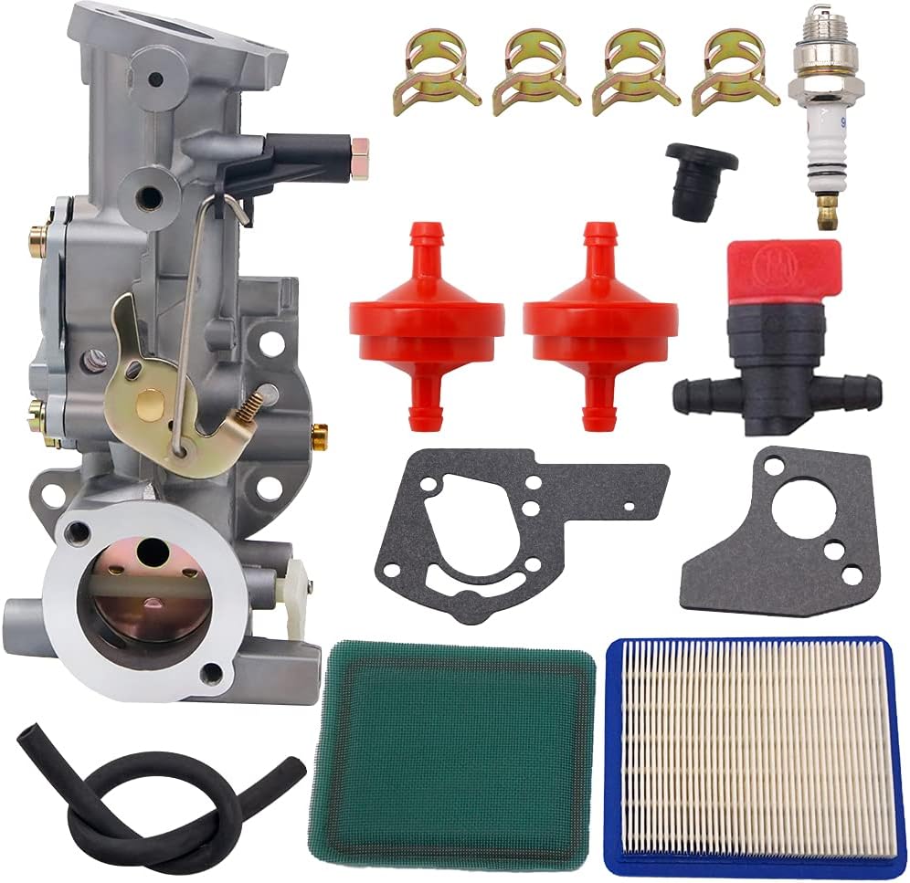 498298 Carburetor with 491588S 491588 Air Filter for 498298 692784 495951 492611 490533 495426 5 HP Engine 112202 112212 112231 112232 112252 Carburetor