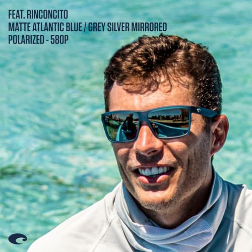 Costa Del Mar Men's Rinconcito Rectangular Sunglasses