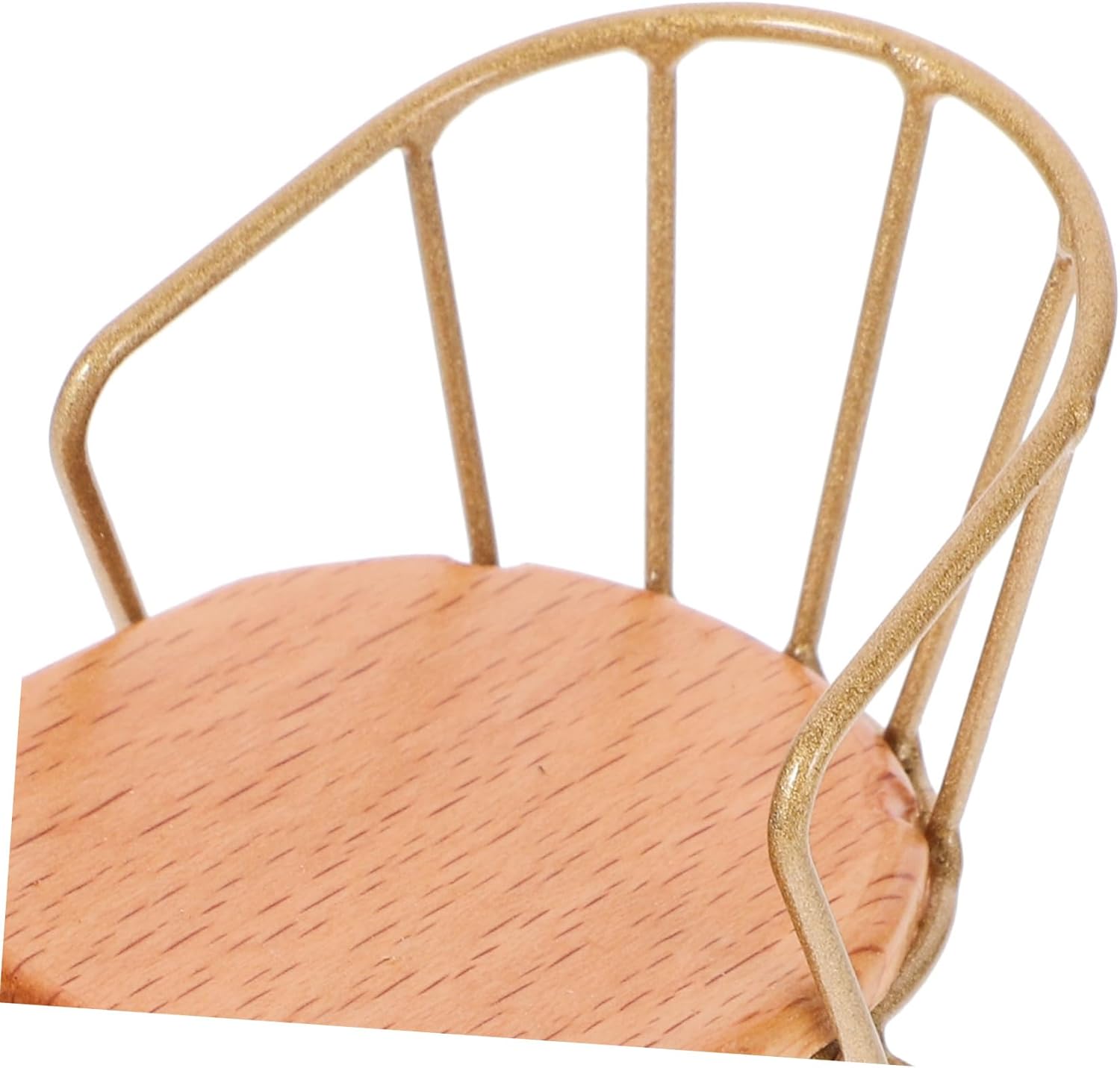 Vaguelly 1 Set Dollhouse Table and Chairs Miniature Dining Table Miniature Table and Chairs Miniature Patio Bistro Furniture Mini Dining Table Picnic Chair Coffee Metal Furniture Set