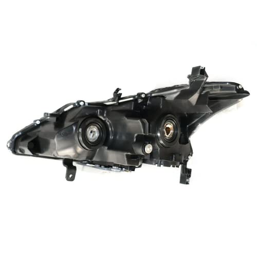 LOYALHEARTDY For 2013 2014 2015Nissan Altima Sedan Headlights, OE Replacement Headlamp Chrome Housing Clear Lens Projector Headlight - Passenger Side