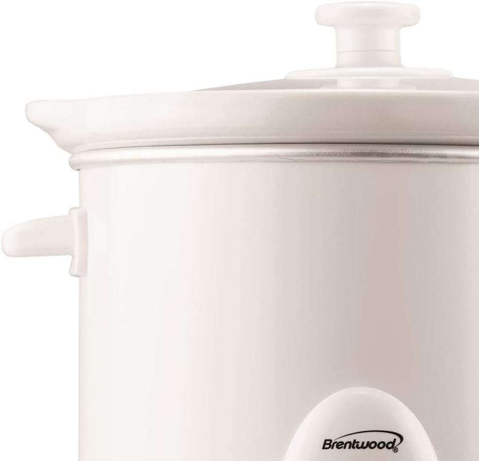 Brentwood Appliances SC-135W 3-Quart Slow Cooker (White)