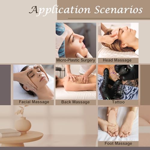 Professional Massage Bed 73 Inch, Treatment Table Salon Bed with Removable Headrest, Faux Leather Stationary Physical Therapy Table, Spa Facial Bed with Adjustable Backrest, Steel Frame, Black