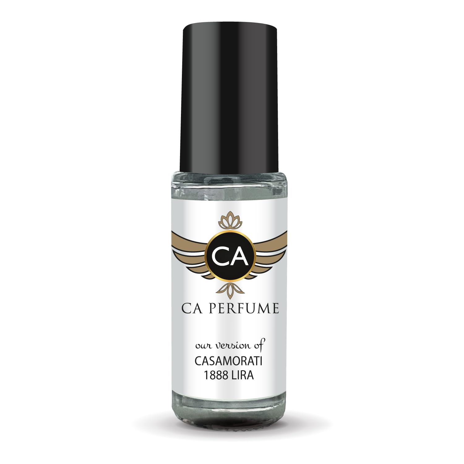 CA Perfume Impression of Casamorati 1888 Lira For Women Replica Fragrance Body Oil Dupes Alcohol-Free Essential Aromatherapy Sample Travel Size Concentrated Long Lasting Roll-On 0.14 Fl Oz/4ml-X1