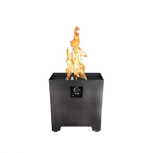 FireStorm™ Series II Gray Propane - Portable Fire Pit - Easy Breakdown and Assembly - Fuel Efficient Propane Burning Campfire - Powder-Coated Steel