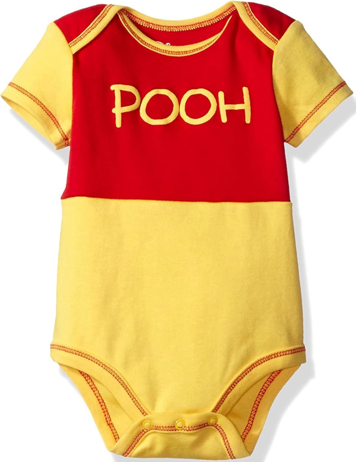 Disney Boys' Winnie the Pooh Bodysuit with Cap Set, Yellow, 6/9M