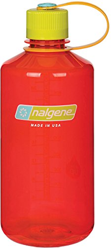 Nalgene Sustain Tritan BPA-Free Water Bottle Made with Material Derived from 50% Plastic Waste, 32 OZ, Narrow Mouth