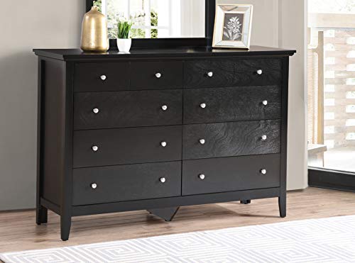 Glory Furniture Hammond 8 Drawer Dresser in White