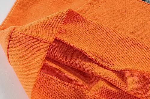 DDSOL Toddler Boys Girls Hoodie Sweatshirt Halloween Pumpkin Shirt Long Sleeve Glow in Dark Tops Skeleton 4T-10Years…