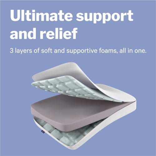 Casper Sleep Foam Pillow, King, White