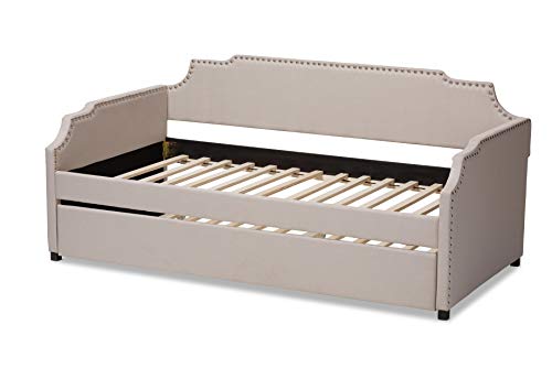 Baxton Studio Daybeds Twin Charcoal