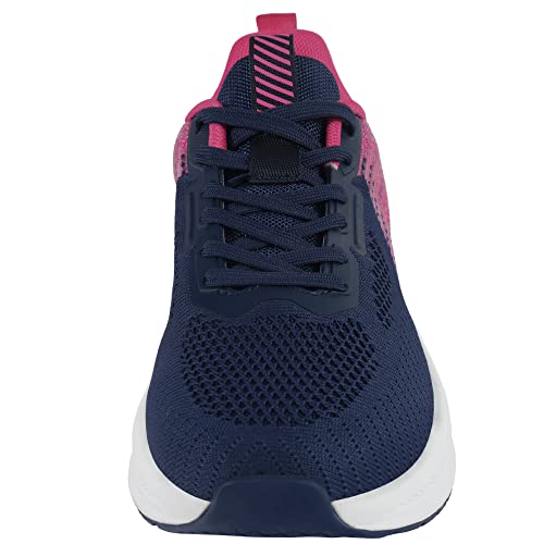 QUINMOK Womens Walking Shoes Non-Slip Tennis Sneakers Mesh Athletic Running Shoes