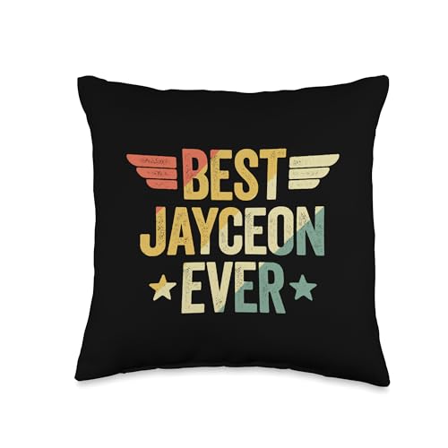 Best Jayceon Ever Throw Pillow, 16x16, Multicolor