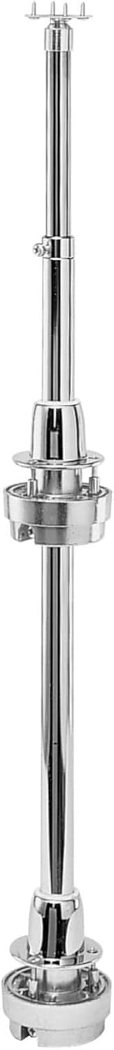 Rev-A-Shelf - 6272-22-11-52 - 22 in. White Polymer 2-Shelf D-Shape Lazy Susan Set