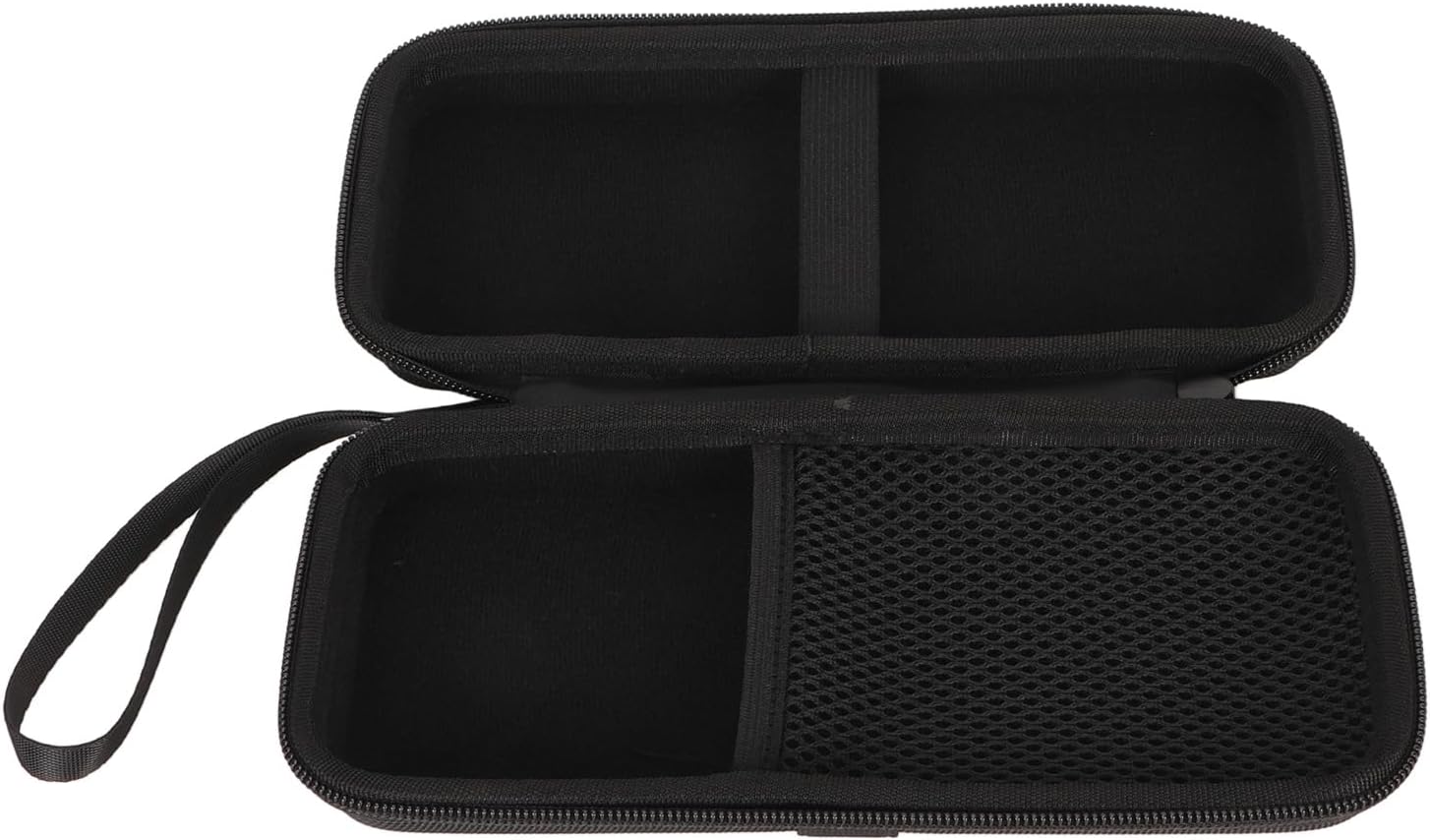 Graphing Calculator Case, Soft Lining Hand Strap Black Graphing Calculator Carrying Box for TI Nspire CX II