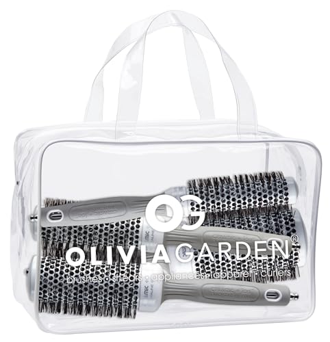 Olivia Garden Ceramic + Ion Round Thermal Hair Brush (not electrical)