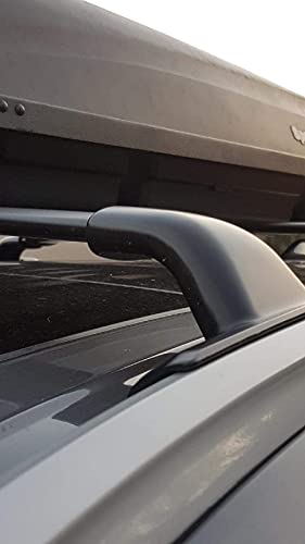 ROKIOTOEX Roof Rail Cross Bars Fits Nissa-n Murano 2015-2024 | Kayak Cargo Box Carrier Roof Rack Crossbars | Aluminum – Silver