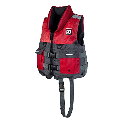 BLUESTORM Sportsman Youth Life Jacket PFD for Kids 50-90 Lbs - US Coast Guard (USCG) Approved Type 3 Life Vest Preserver for Fishing (Multiple Colors)