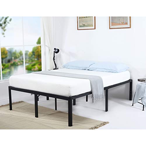 V&LX 18 Inch Tall V1406 UP-Support Deluxe Metal Slat Bed Frame (Full)