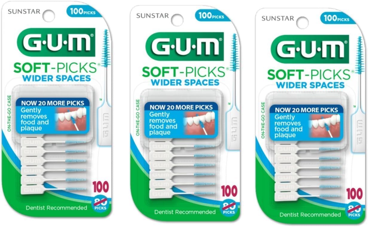 GUM Soft-Picks For Wider Spaces 300 Total