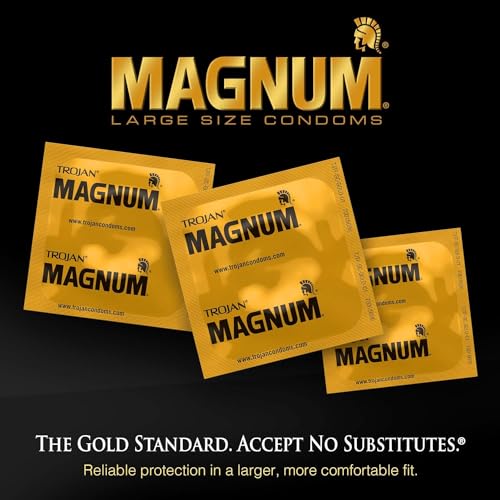 Trojan Magnum Xl Lubricated Condoms, 48 Count