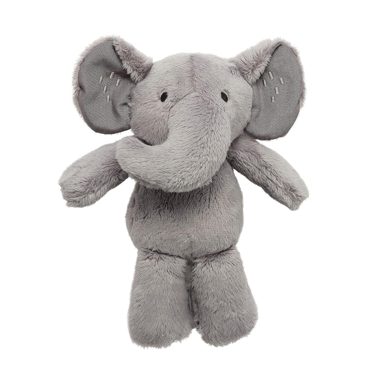 Lambs & Ivy Jungle Friends Developmental Soft Book & Elephant Plush Toy Gift Set
