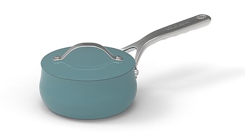 Cuisinart Culinary Collection Nonstick 1 Qt. Saucepan + Cover, Teal