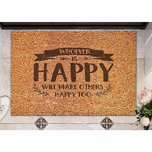 You Will Forever Be My Always Inspired Front Porch Door Mat, Coir Doormat, Basic Welcome Mat, Housewarming Gift, Closing Gift, Farmhouse/Everyday Doormat Neutral Decor.