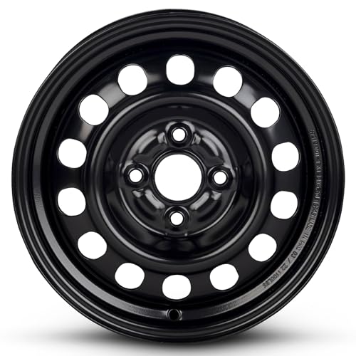 For 2016-2024 Honda Civic 16 Inch Painted Black Rim - OE Direct Replacement - Road Ready Car Wheel