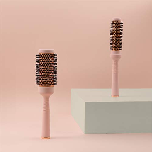 Round Brush (1.3 Inch), Cut Drying Time,Self-Standing Round Quick Styling Brush, Great Blowout, Ceramic Coated/Ionic Thermal Barrel,Blowout Volume, Wave Styler