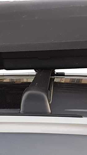 ROKIOTOEX Roof Rail Cross Bars Fits Nissa-n Murano 2015-2024 | Kayak Cargo Box Carrier Roof Rack Crossbars | Aluminum – Silver