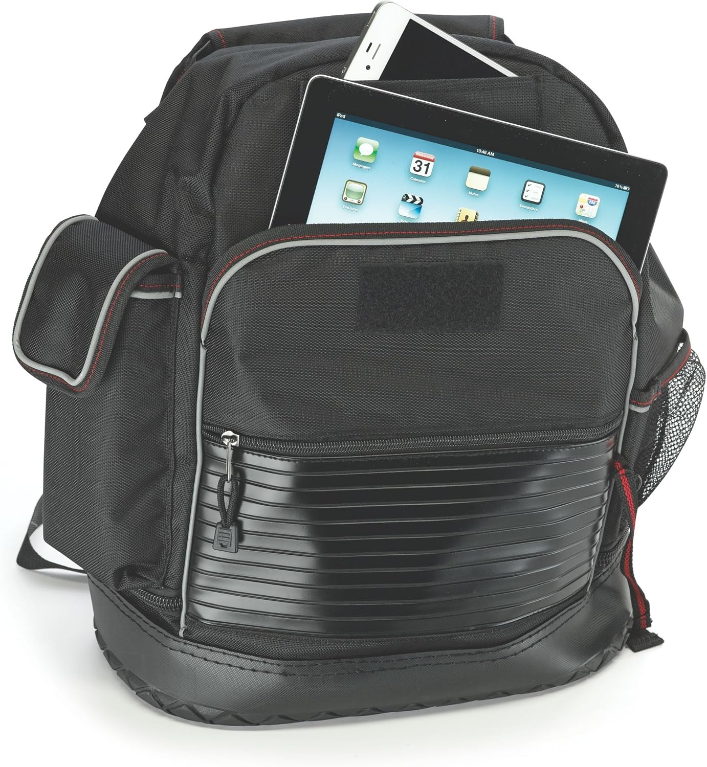 Lenox Tools Backpack with 30 Pockets (1894646), Gray